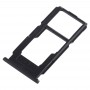 Slot per scheda SIM + Slot per scheda SIM / Micro SD vassoio di carta per OPPO R11S (nero)