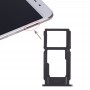 SIM-kártya tálca + SIM kártya tálca / Micro SD kártya tálca az OPPO R9SK (fekete)