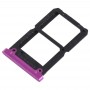 2 x SIM Card Tray for OPPO R17(Purple)