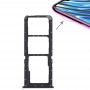 2 x tarjeta SIM bandeja de tarjeta de bandeja + Micro SD para OPPO A7x (púrpura)
