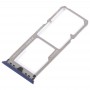 2 x plateau de carte SIM + plateau de carte micro SD pour OPPO A79 (bleu)
