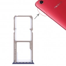 2 x SIM Card Tray + Micro SD Card Tray for OPPO A1(Blue)
