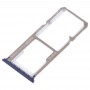 2 x SIM-Karten-Behälter + Micro-SD-Karten-Behälter für OPPO A1 (blau)
