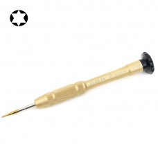Професионален инструмент за ремонт отворен инструмент 25mm T4 Hex Tip Socket отвертка (злато)