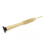 Профессиональный инструмент для ремонта Open Tool 25мм T5 Hex Tip гнездо Отвертка (Gold)