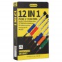 12 IN 1 professzionális csavarhúzó javítás Open Tool Kits