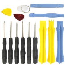 14 in 1 (Screwdrivers + Plastic Opening Tools) Professional Premium Precision Phone Disassembly Tool 