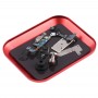 Aluminum Alloy Screw Tray Telefon-Reparatur-Werkzeug (rot)