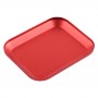 ალუმინის ალუმინის ხრახნიანი Tray ტელეფონი სარემონტო ინსტრუმენტი (წითელი)