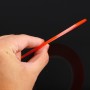 3mm სიგანე 3m ორმაგი ცალმხრივი წებოვანი სტიკერი ფირისთვის iPhone / Samsung / HTC მობილური ტელეფონი სენსორული სარემონტო, სიგრძე: 25 მ (წითელი)