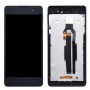 LCD Screen and Digitizer Full Assembly with Frame for Sony Xperia E5 F3311 F3313(Black)
