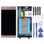 LCD-ekraan ja digiteerija Full koost koos raamiga Sony Xperia L1 G3311 G3312 G3313 (roosa)