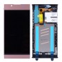ЖК-екран і дігітайзер Повне зібрання з рамкою для Sony Xperia L1 G3311 G3312 G3313 (рожевий)