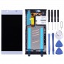 ЖК-экран и дигитайзер Полное собрание с рамкой для Sony Xperia L1 G3311 G3312 G3313 (серебро)