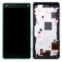 LCD Screen and Digitizer Full Assembly with Frame for Sony Xperia Z3 Mini Compact (Green)
