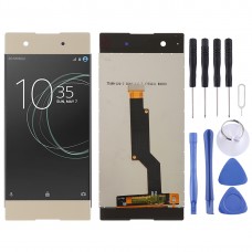 LCD Screen and Digitizer Full Assembly for Sony Xperia XA1(Gold)