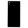 Оригинални стъклени материали Зад корпус за Sony Xperia Z4 (черен)