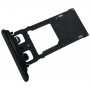 SIM1 Card Tray + SIM2 Card / Micro SD-kortfack för Sony Xperia XZ (blå)