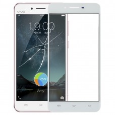 Front Screen Outer Glass Lens for Vivo X6(White)