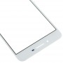 מסך קדמי עדשת זכוכית חיצונית עבור Vivo X6 (לבנה)