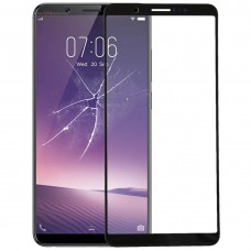 Front Screen Outer Glass Lens for Vivo Y79(Black)