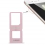 2 x plateau de carte SIM pour Vivo X6S Plus (Rose Gold)