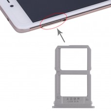 2 x bandeja de tarjeta SIM para Vivo X9 (gris)