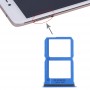2 х SIM-карты лоток для Vivo X9 (синий)