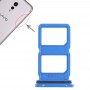 2 x plateau de carte SIM pour Vivo Xplay6 (bleu)