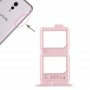 2 x SIM карта тава за Vivo Xplay6 (розово злато)