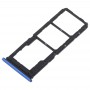 2 х SIM-карты лоток + Micro SD-карты лоток для Vivo Y97 (синий)