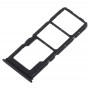 2 x SIM Card Tray + Micro SD Card Tray for Vivo Y93(Black)
