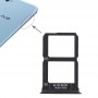 2 х SIM-карты лоток для Vivo X9i (черный)