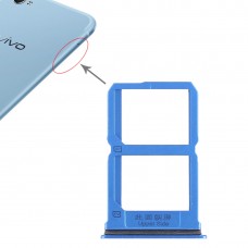 2 x SIM Card Tray for Vivo X9i(Blue) 