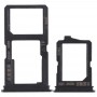 2 x SIM Card Tray + Micro SD Card Tray for Vivo Y66(Black)