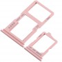 2 x SIM vassoio di carta Vassoio + micro SD per Vivo Y66 (oro rosa)