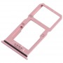 Taca karta SIM + taca karta SIM / Taca karta Micro SD dla Vivo X20 (ROSE GOLD)