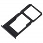 SIM-Karten-Behälter + SIM-Karte Tray / Micro SD-Karten-Behälter für Vivo X20 Plus (Schwarz)