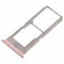 Slot per scheda SIM + Slot per scheda SIM / Micro SD vassoio di carta per Vivo Y67 (oro rosa)