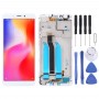 LCD Screen and Digitizer Full Assembly with Frame for Xiaomi Redmi 6A / Redmi 6 (White)