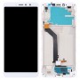 LCD képernyő és digitalizáló teljes összeszerelés keretben Xiaomi Redmi S2 / Y2 (fehér)