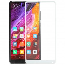 מסך קדמי עדשת זכוכית חיצונית עבור Xiaomi Mi Mix2 (לבנה)