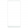 Frontscheibe Äußere Glasobjektiv für Xiaomi Mi Mix2 (weiß)