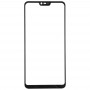 Передний экран Outer стекло объектив для Xiaomi реого Примечания 6 (черный)