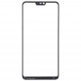 Frontscheibe Äußere Glasobjektiv für Xiaomi Mi 8 Lite (schwarz)