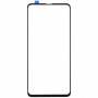 Frontscheibe Äußere Glasobjektiv für Xiaomi Mi Mix 3 (schwarz)