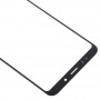 Pantalla frontal exterior de la lente de cristal para Xiaomi redmi Nota 5/5 Nota Pro (Negro)