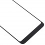 Přední obrazovka vnější skleněná čočka pro Xiaomi Redmi Poznámka 5 / POZNÁMKA 5 PRO (černá)
