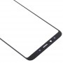 Frontscheibe Äußere Glasobjektiv für Xiaomi Mi 6X (Schwarz)