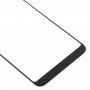 Pantalla frontal lente de cristal externa para Xiaomi Mi 6X (Negro)